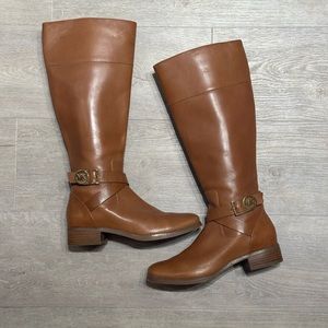 Michael Kors Leather Boots